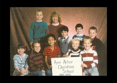 1991-92 Founding Class of Ann Arbor Christian School