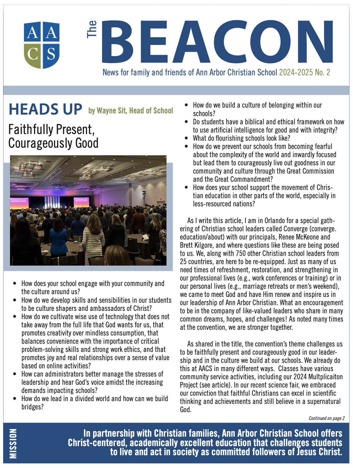 AACS Beacon Newsletter March 2024